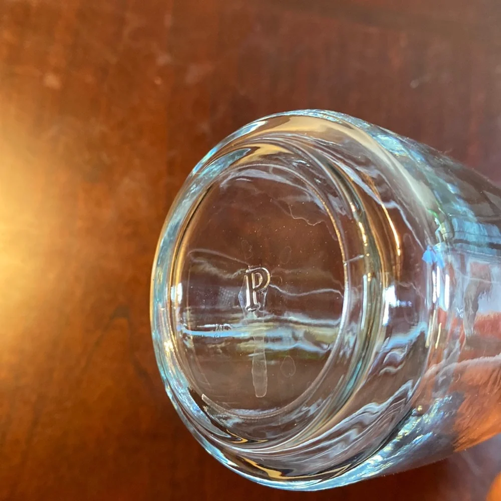 Vintage Glass 1/4 Liter Carafe Decanter Pitcher